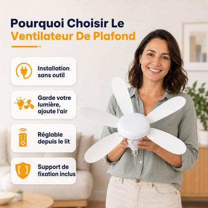 Ventilateur de plafond